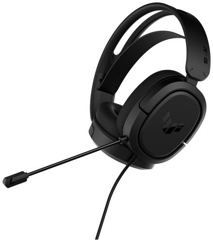 Asus TUF Gaming H1 Gaming Over Ear Kopfhörer kabelgebunden Stereo Schwarz Mikrofon-Stummschaltung, von Asus