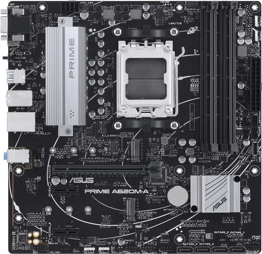 Asus MB AMD AM5 PRIME A620M-A-CSM (90MB1F10-M0EAYC) von Asus