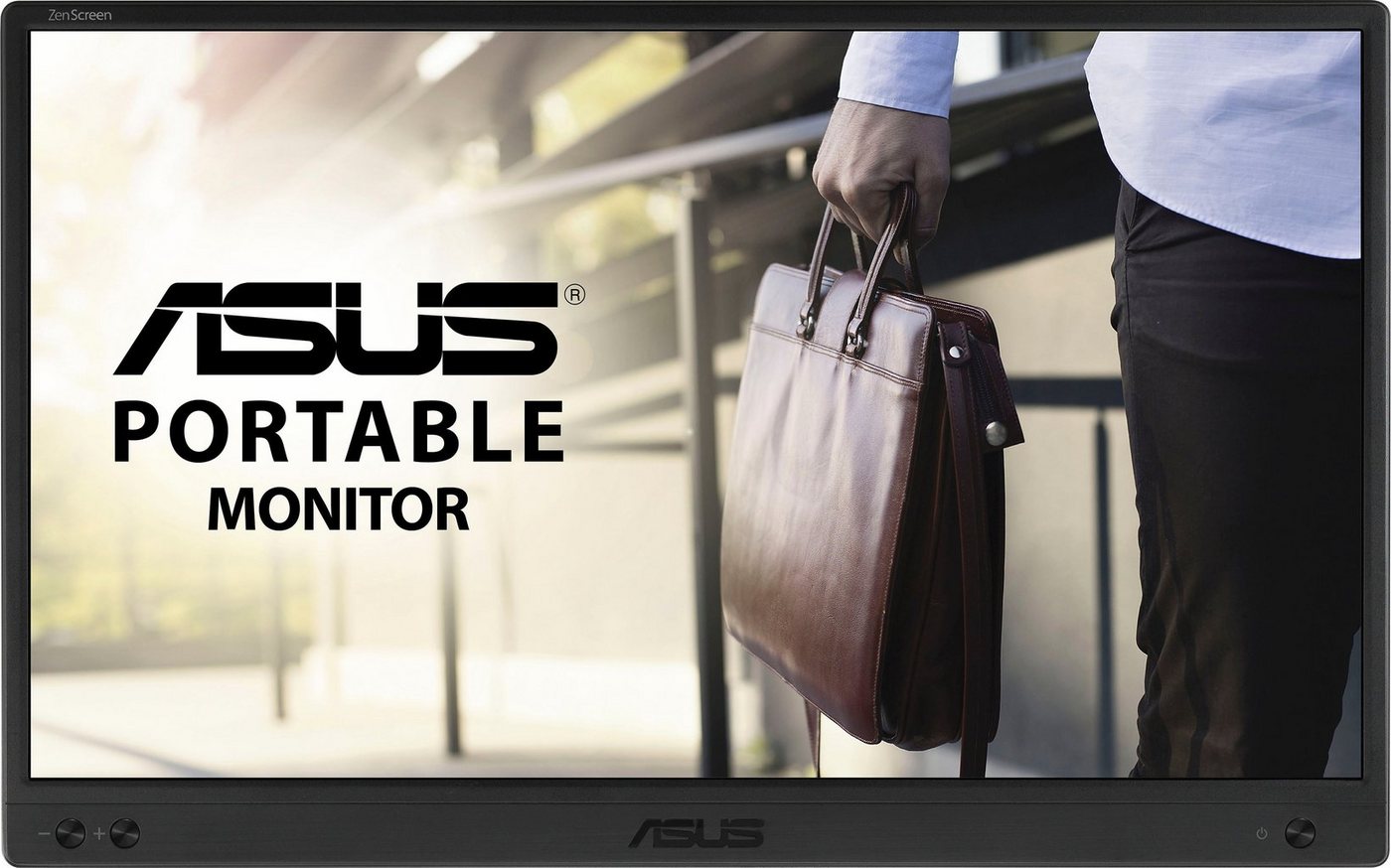 Asus MB166B Portabler Monitor (40 cm/16 , 1920 x 1080 px, Full HD, 25 ms Reaktionszeit, 60 Hz, IPS)" von Asus