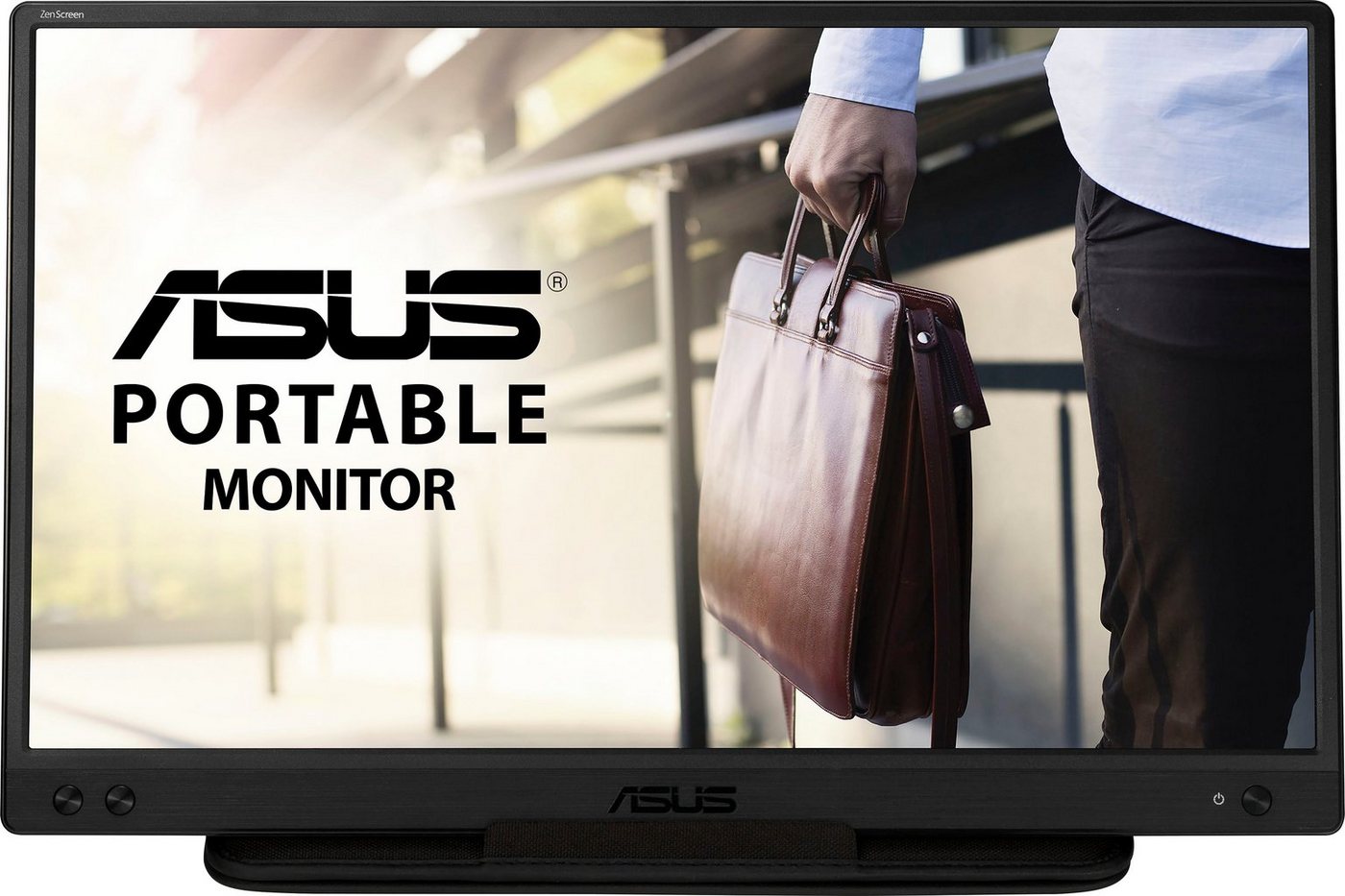 Asus MB166C Portabler Monitor (40 cm/16 , 1920 x 1080 px, Full HD, 5 ms Reaktionszeit, 60 Hz, LED)" von Asus