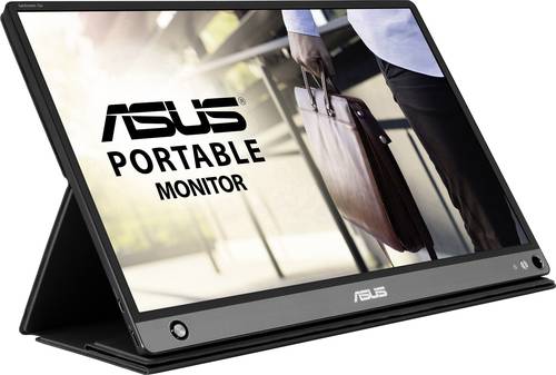 Asus MB16AHP LED-Monitor EEK F (A - G) 39.6cm (15.6 Zoll) 1920 x 1080 Pixel 16:9 USB-C®, Micro HDMI von Asus