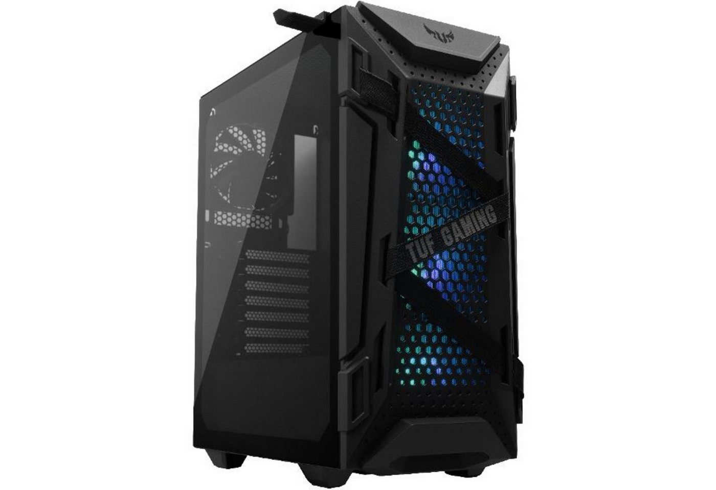 Asus PC-Gehäuse ASUS TUF Gaming GT301, Tower-Gehäuse, (Tempered von Asus