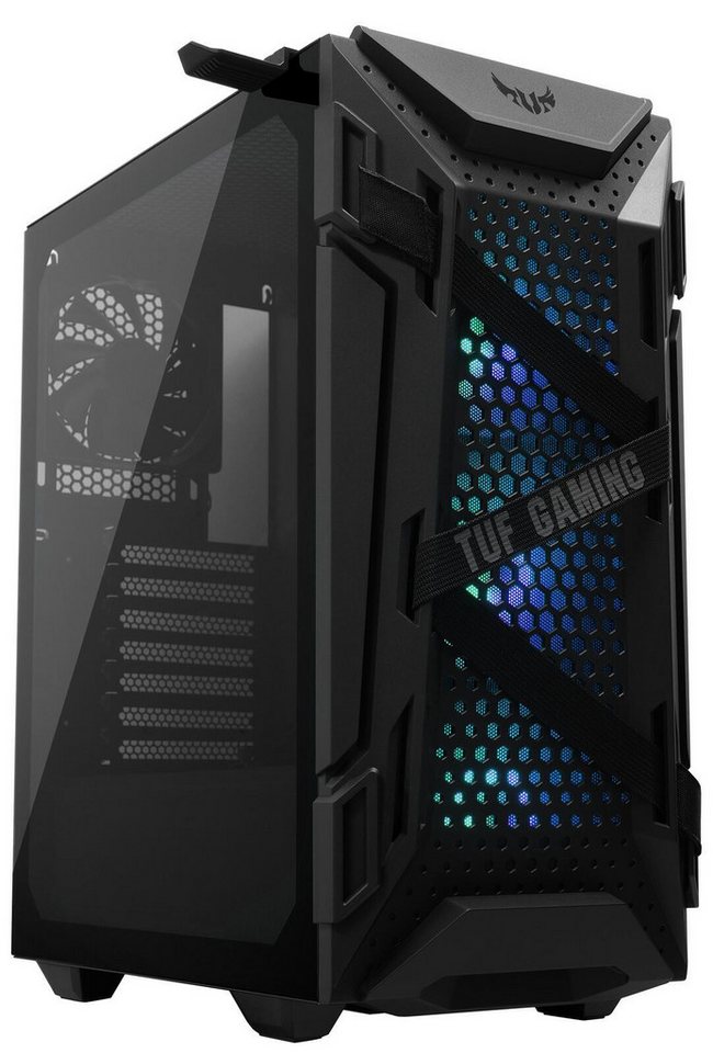 Asus PC-Gehäuse ASUS TUF Gaming GT301 kompaktes PC Gehäuse (Mid-To von Asus
