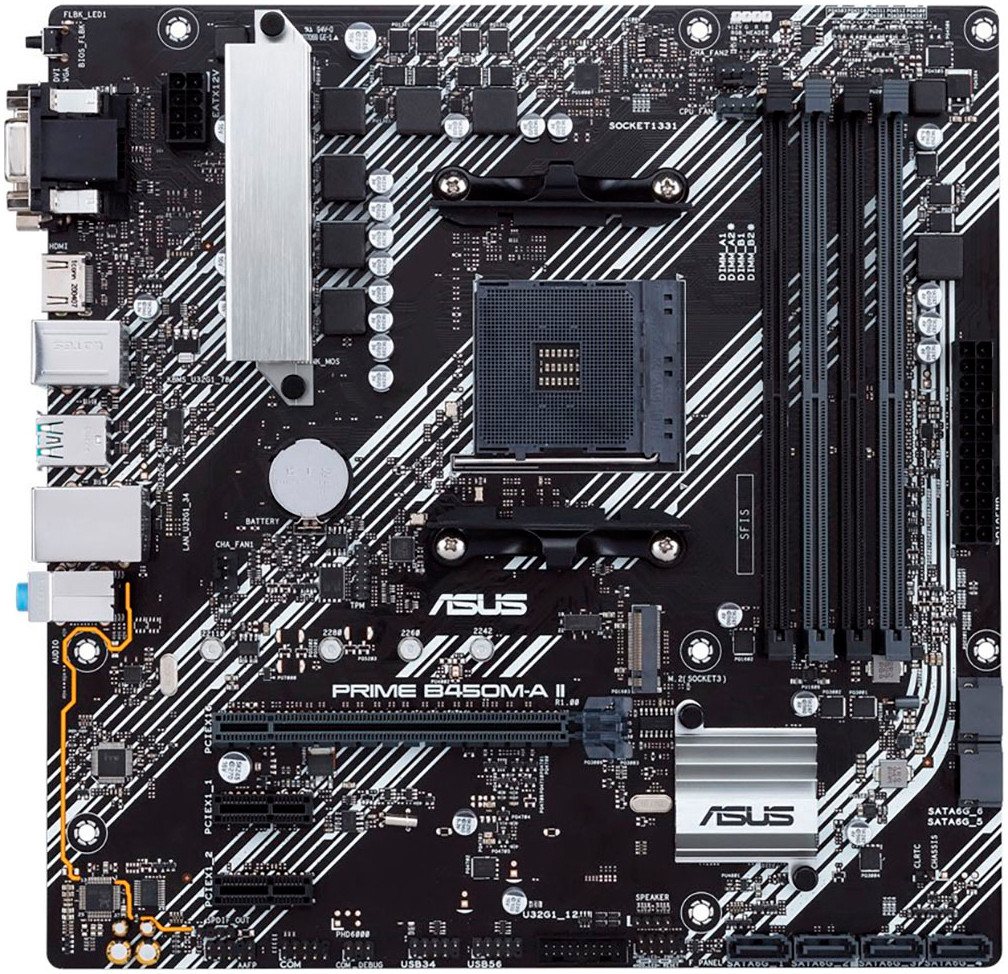 Asus PRIME B450M-A II Mainboard Asus PRIME B450M-A II Mainboard von Asus