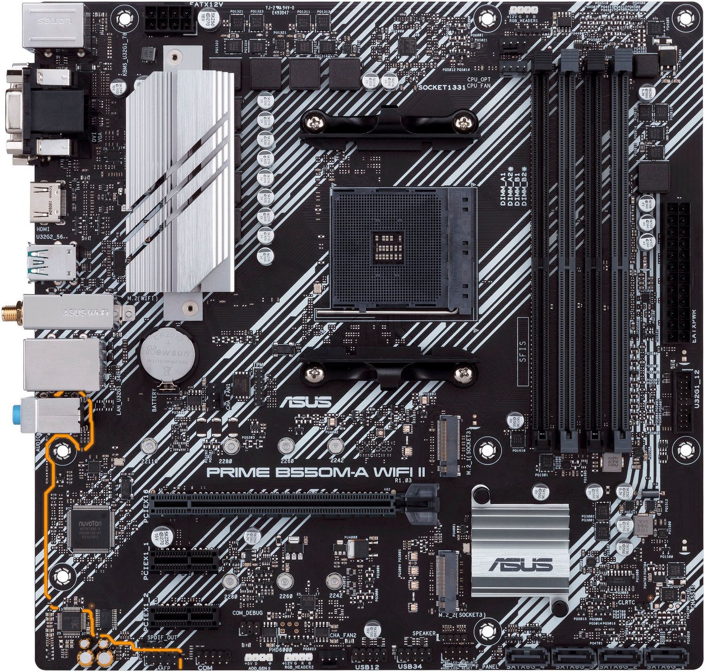 Asus PRIME B550M-A WIFI II Mainboard Asus PRIME B550M-A WIFI II Mainboard von Asus