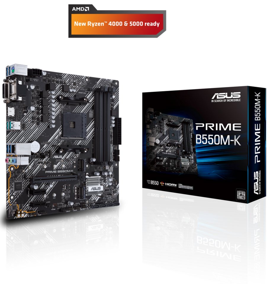 Asus PRIME B550M-K Mainboard von Asus