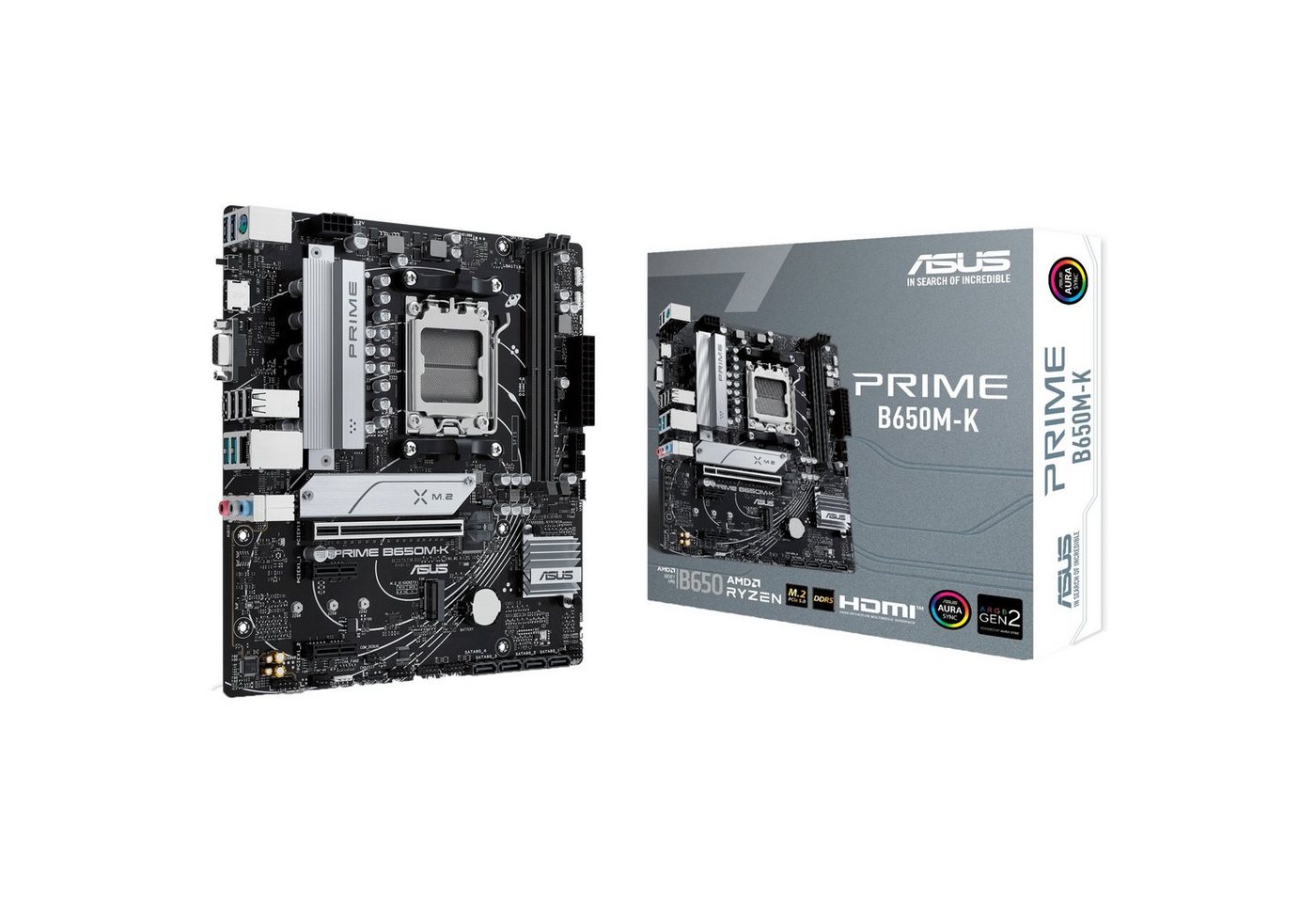 Asus PRIME B650M-K Mainboard AURA Sync von Asus