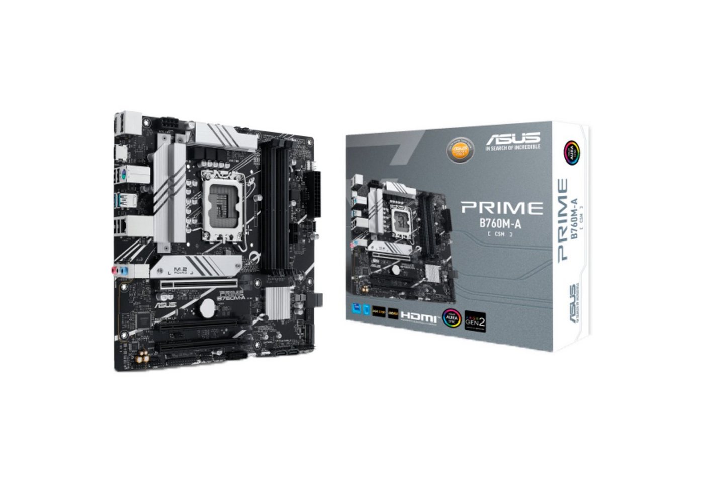 Asus PRIME B760M-A-CSM Mainboard AURA Sync von Asus