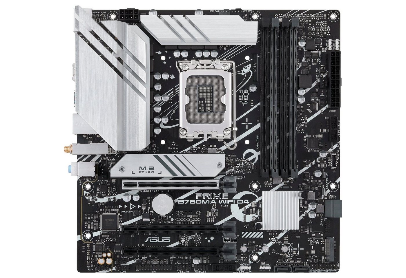 Asus PRIME B760M-A WIFI D4 Mainboard AURA Sync von Asus