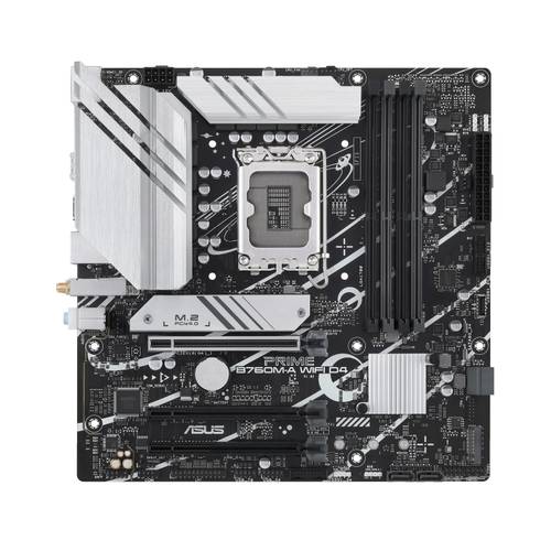 Asus PRIME B760M-A WIFI D4 Mainboard Sockel (PC) Intel® 1700 Formfaktor (Details) Micro-ATX Mainboa von Asus