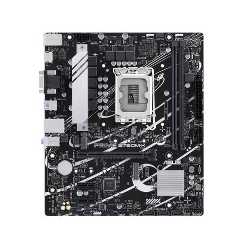 Asus PRIME B760M-K Mainboard Sockel (PC) Intel® 1700 Formfaktor (Details) Micro-ATX Mainboard-Chips von Asus