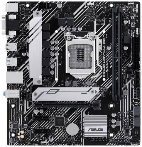 Asus PRIME H510M-A R2.0 Mainboard Sockel (PC) Intel® 1200 Formfaktor (Details) Micro-ATX Mainboard- von Asus