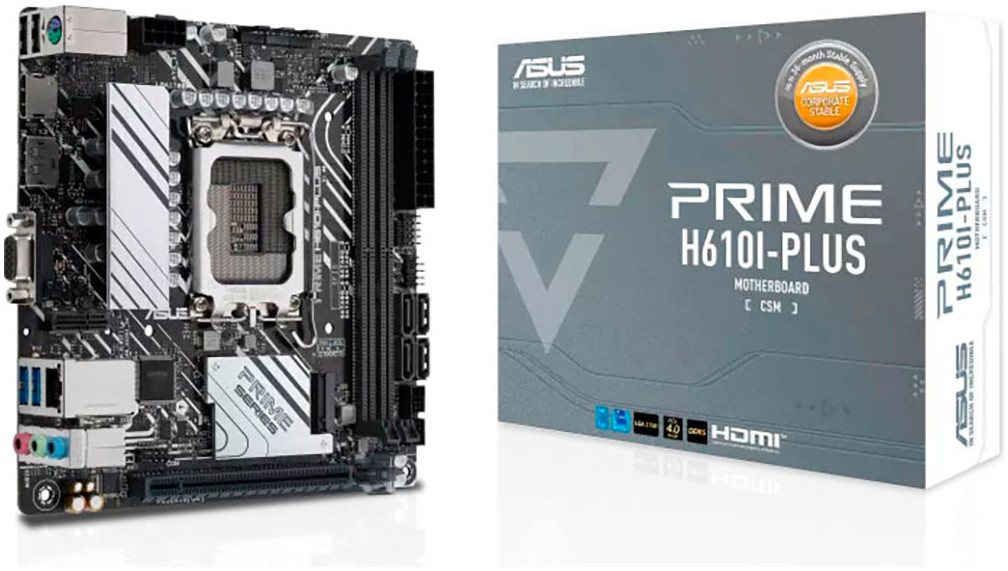 Asus PRIME H610I-PLUS-CSM Mainboard Asus PRIME H610I-PLUS-CSM Mainboard von Asus