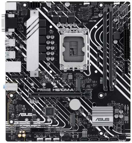 Asus PRIME H610M-A-CSM Mainboard Sockel (PC) Intel® 1700 Formfaktor (Details) Micro-ATX Mainboard-C von Asus