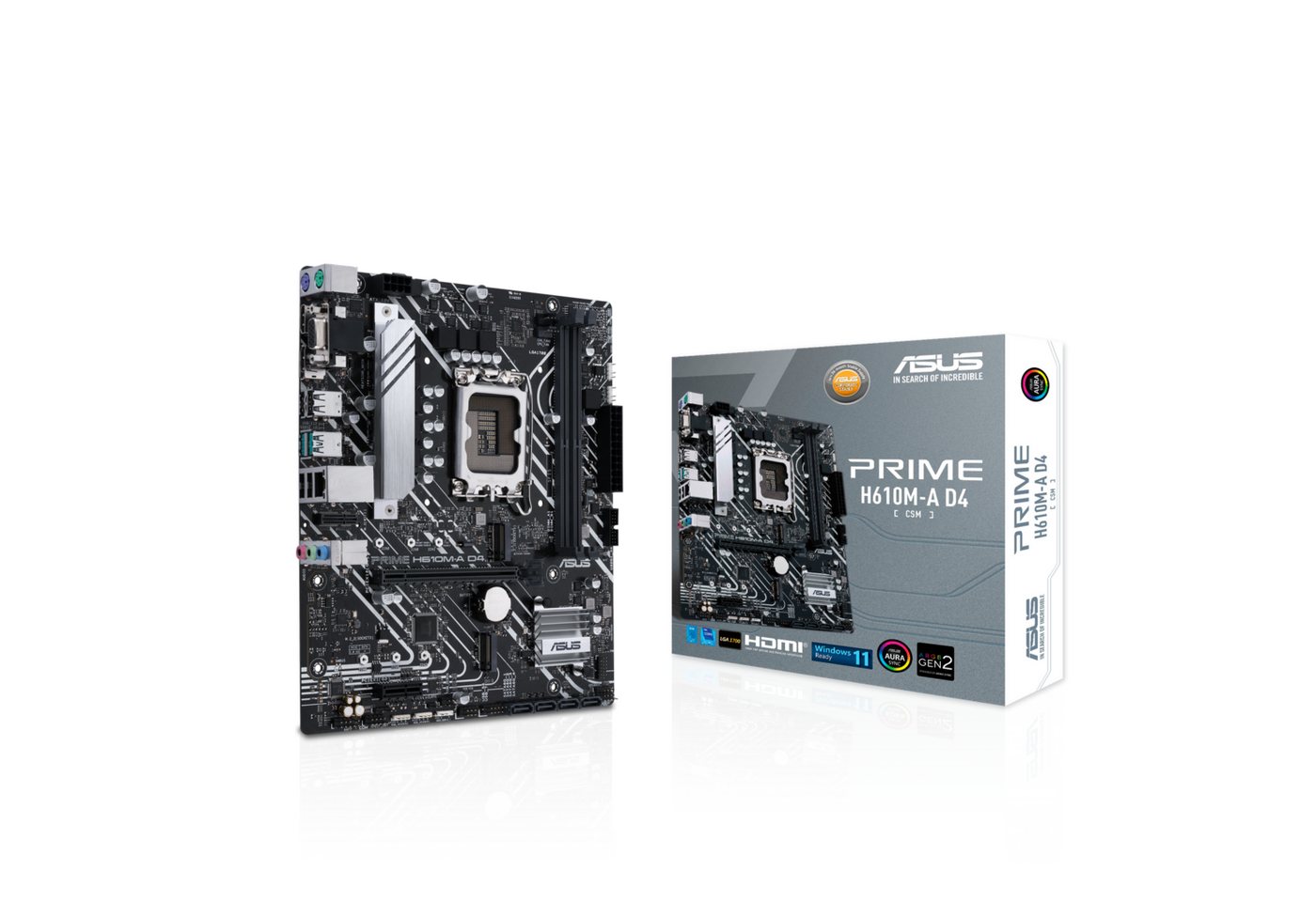 Asus PRIME H610M-A D4-CSM Business Mainboard von Asus