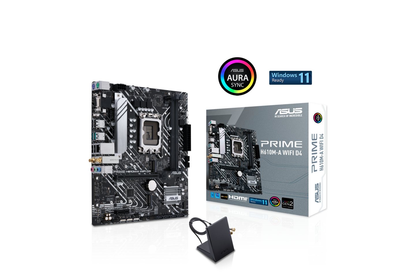 Asus PRIME H610M-A WIFI D4 Mainboard von Asus