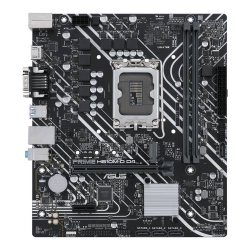 Asus PRIME H610M-D D4 Mainboard Sockel (PC) Intel® 1700 Formfaktor (Details) Micro-ATX Mainboard-Ch von Asus