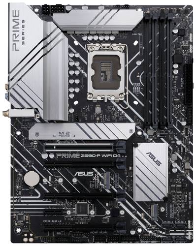 Asus PRIME Z690-P WIFI D4 Mainboard Sockel (PC) Intel® 1700 Formfaktor (Details) ATX Mainboard-Chip von Asus