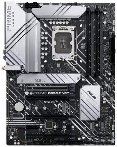 Asus PRIME Z690-P WIFI Mainboard Sockel (PC) Intel® 1700 Formfaktor (Details) ATX Mainboard-Chipsat von Asus
