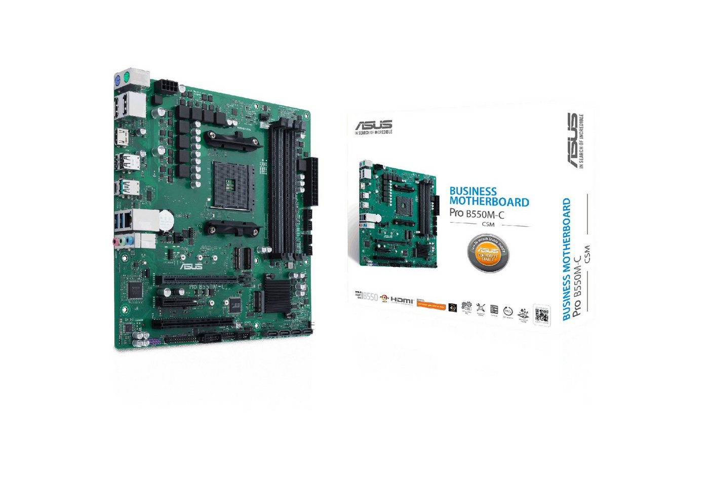 Asus PRO B550M-C/CSM Mainboard AURA Sync von Asus