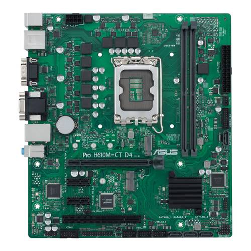 Asus PRO H610M-C D4-CSM Mainboard Sockel (PC) Intel® 1700 Formfaktor (Details) Micro-ATX Mainboard- von Asus