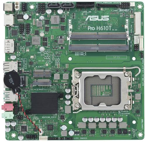 Asus PRO H610T-CSM Mainboard Sockel (PC) Intel® 1700 Formfaktor (Details) Mini-ITX Mainboard-Chipsa von Asus