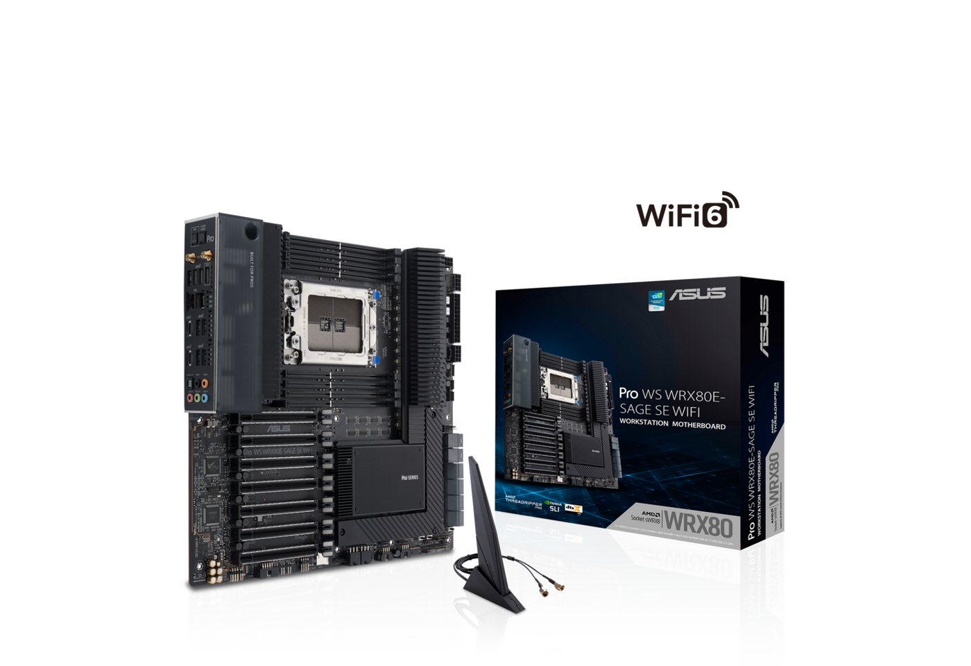 Asus PRO WS WRX80E-SAGE SE WIFI II Mainboard von Asus
