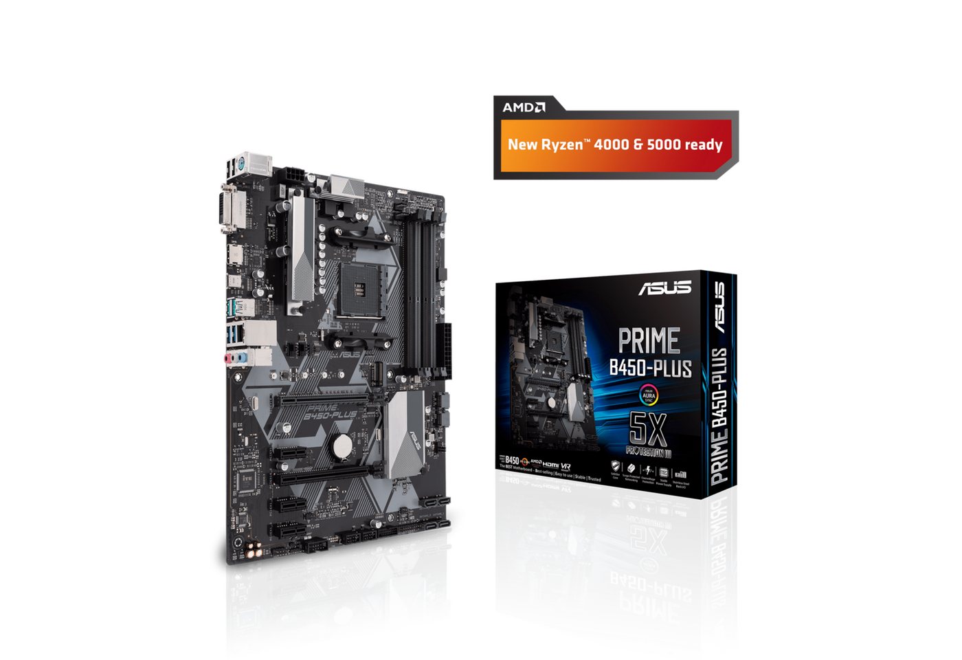 Asus Prime B450-Plus Mainboard von Asus