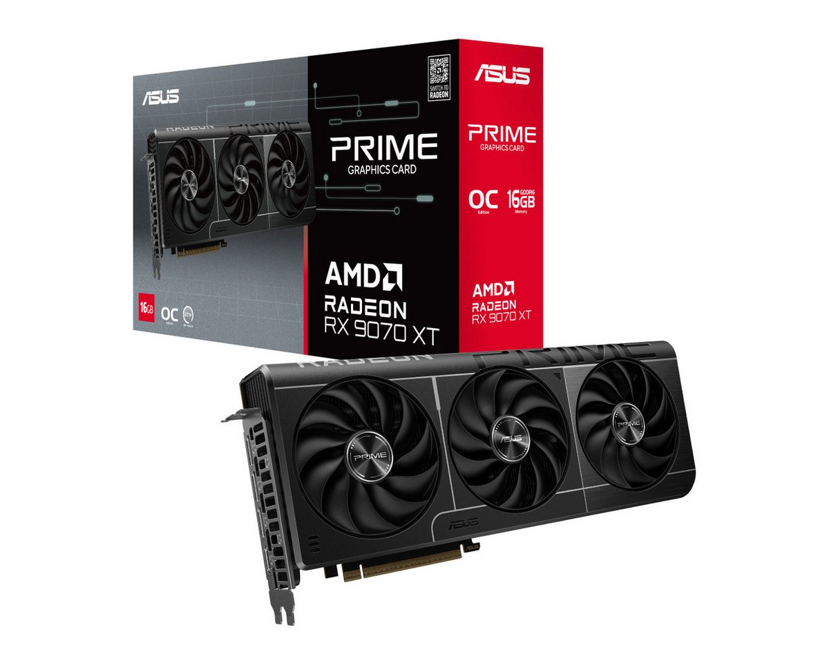 Asus Prime Radeon RX 9070 XT OC Grafikkarte (0 GB) von Asus