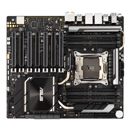 Asus Pro WS X299 SAGE II Mainboard Sockel (PC) Intel® 2066 Formfaktor (Details) CEB Mainboard-Chips von Asus