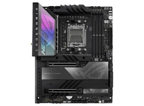 Asus ROG CROSSHAIR X670E HERO Mainboard Sockel (PC) AMD AM5 Formfaktor (Details) ATX Mainboard-Chips von Asus