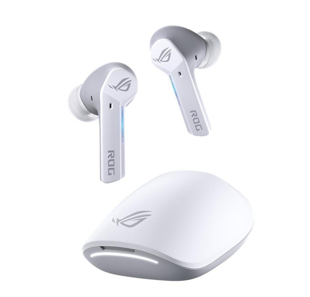 Asus ROG Cetra wireless In-Ear-Kopfhörer (Active Noise Cancelation, Google Assistant, Siri, Samsung Bixby, Amazon Alexa, Bluetooth, Moonlight White, ANC, wasserdicht, weiß, Wireless) von Asus