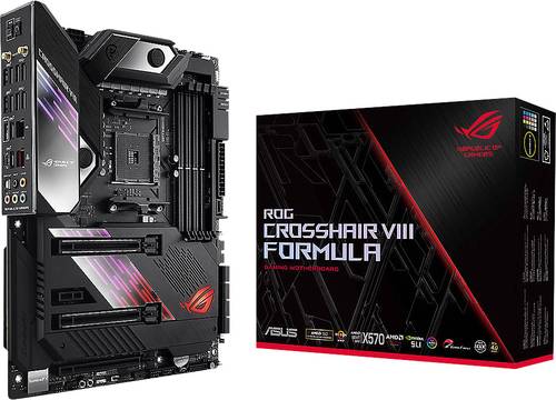 Asus ROG Crosshair VIII Formula Mainboard Sockel (PC) AMD AM4 Formfaktor (Details) ATX Mainboard-Chi von Asus