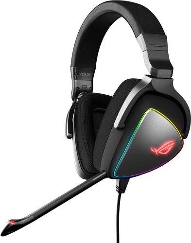 Asus ROG Delta Gaming Over Ear Headset kabelgebunden Stereo Schwarz Mikrofon-Rauschunterdrückung La Asus ROG Delta Gaming Over Ear Headset kabelgebunden Stereo Schwarz Mikrofon-Rauschunterdrückung La von Asus