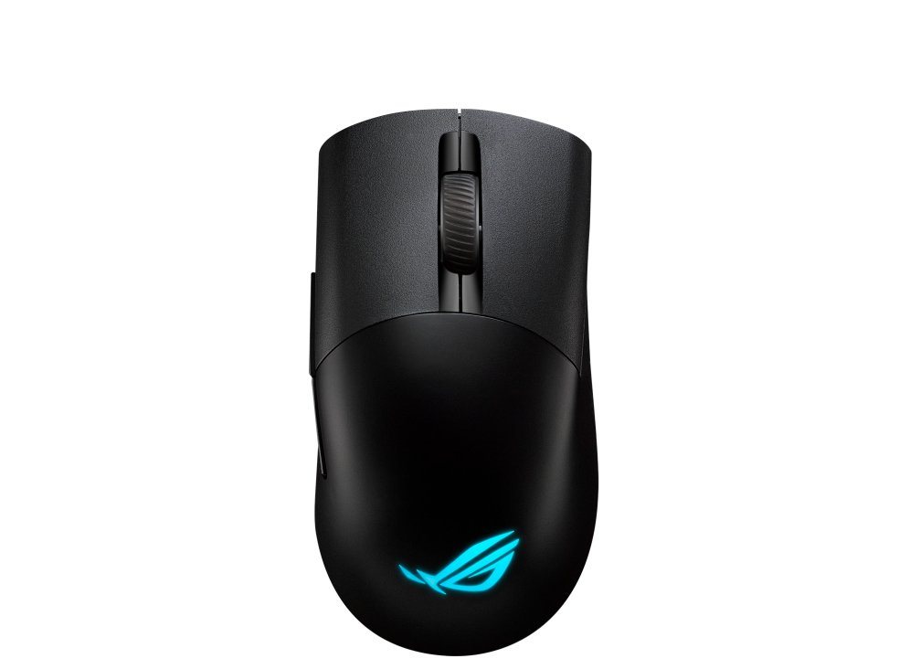 Asus ROG Keris Wireless Aimpoint BK Maus (kabelgebunden, kabellos) von Asus