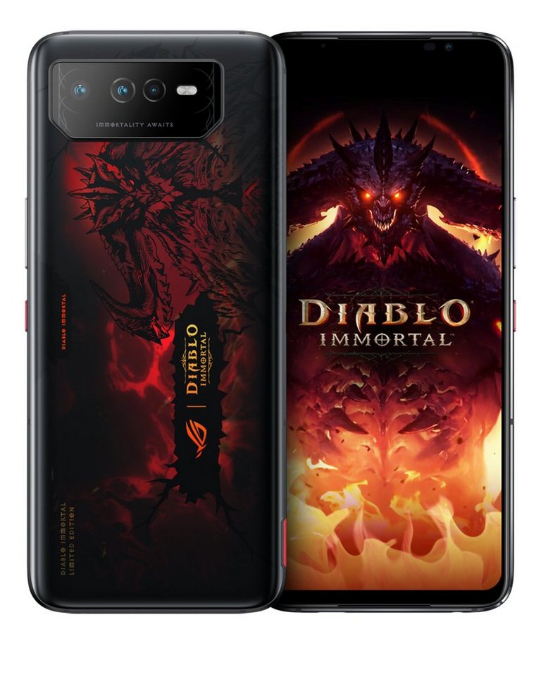 Asus ROG Phone 6 Diablo Immortal Edition Smartphone (17,22 cm/6,78 Zoll, 512 GB Speicherplatz, 50 MP Kamera, Gaming Smartphone, Diablo Immortal Edition) von Asus
