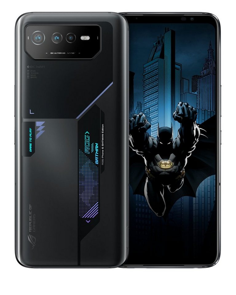 Asus ROG Phone 6D Batman Edition Smartphone (17,20 cm/6.78 Zoll, 50 MP Kamera, Gaming Smartphone, Batman Edition) von Asus