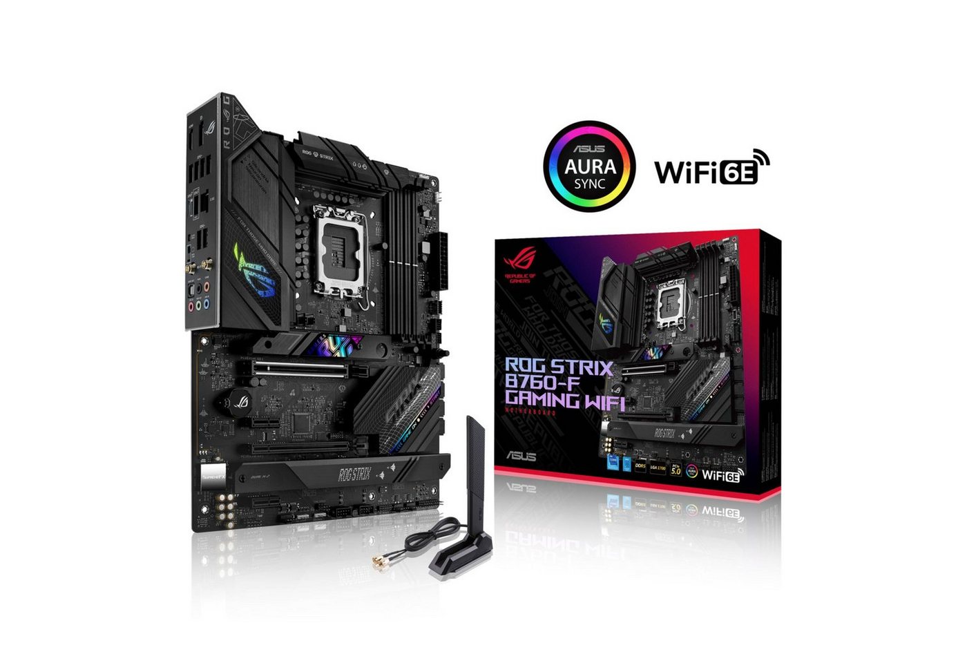 Asus ROG STRIX B760-F GAMING WIFI Mainboard von Asus