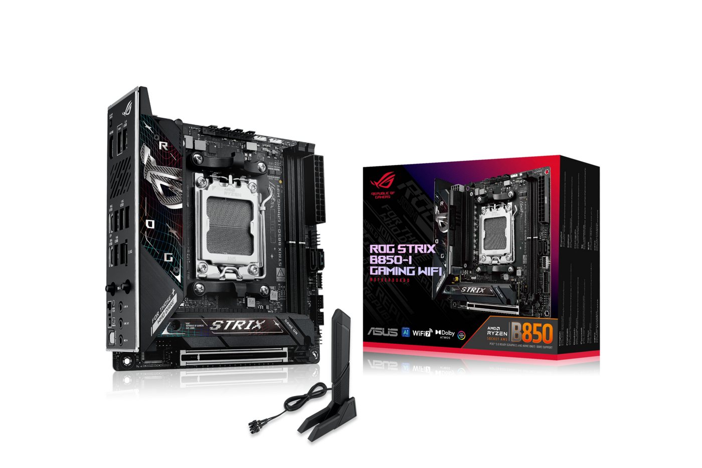 Asus ROG STRIX B850-I GAMING WIFI Mainboard Asus ROG STRIX B850-I GAMING WIFI Mainboard von Asus