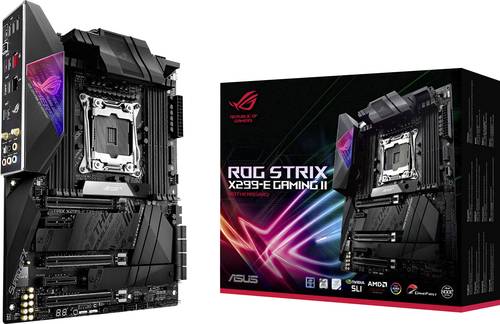 Asus ROG STRIX X299-E GAMING II Mainboard Sockel (PC) Intel® 2066 Formfaktor (Details) ATX Mainboar von Asus