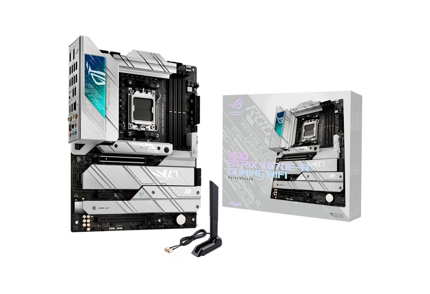 Asus ROG STRIX X670E-A GAMING WIFI Mainboard von Asus