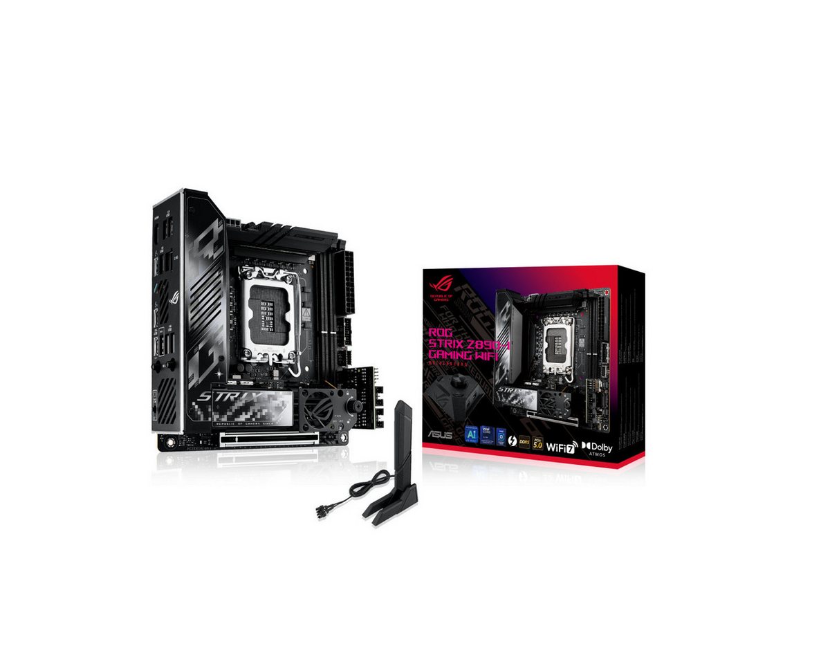 Asus ROG STRIX Z890-I GAMING WIFI Mainboard Asus ROG STRIX Z890-I GAMING WIFI Mainboard von Asus