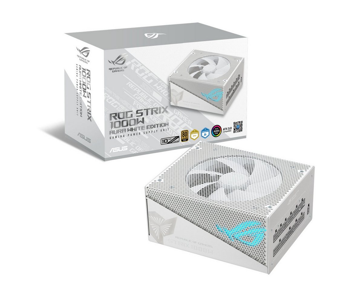 Asus ROG Strix 1000G Aura White PC-Netzteil von Asus