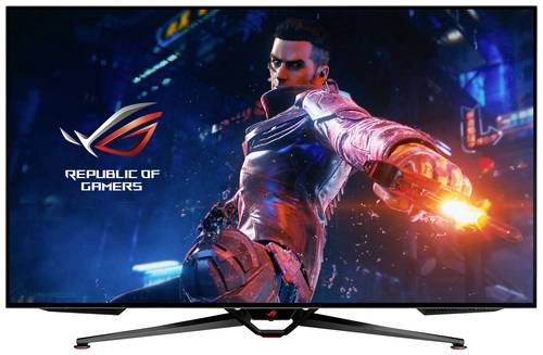 Asus ROG Swift PG48UQ LED-Monitor EEK F (A - G) 120.7cm (47.5 Zoll) 3840 x 2160 Pixel 16:9 0.1 ms Di von Asus