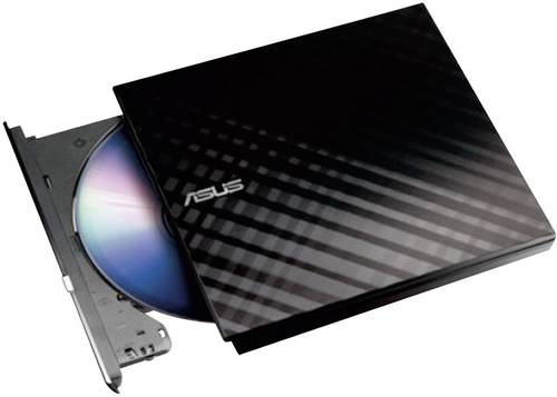 Asus SDRW-08D2S DVD-Brenner Extern Retail USB 2.0 Schwarz von Asus