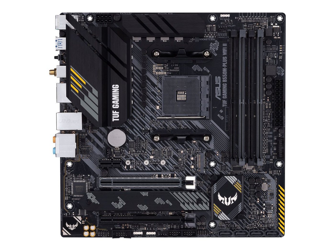 Asus TUF GAMING B550M-PLUS WIFI II//AM4,B550,DUAL M.2,DP,HDMI,WIFI,AURA,MB Mainboard Asus TUF GAMING B550M-PLUS WIFI II//AM4,B550,DUAL M.2,DP,HDMI,WIFI,AURA,MB Mainboard von Asus