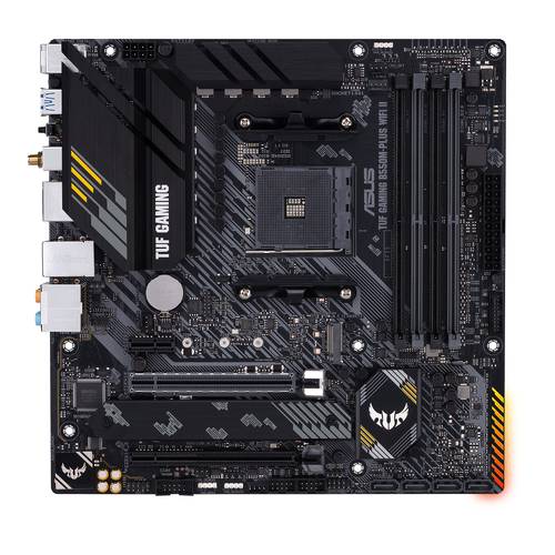 Asus TUF GAMING B550M-PLUS WIFI II Mainboard Sockel (PC) AMD AM4 Formfaktor (Details) Micro-ATX Main von Asus