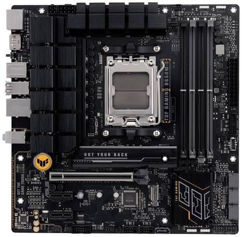 Asus TUF GAMING B650M-E Mainboard Sockel (PC) AMD AM5 Formfaktor (Details) ATX Mainboard-Chipsatz AM von Asus