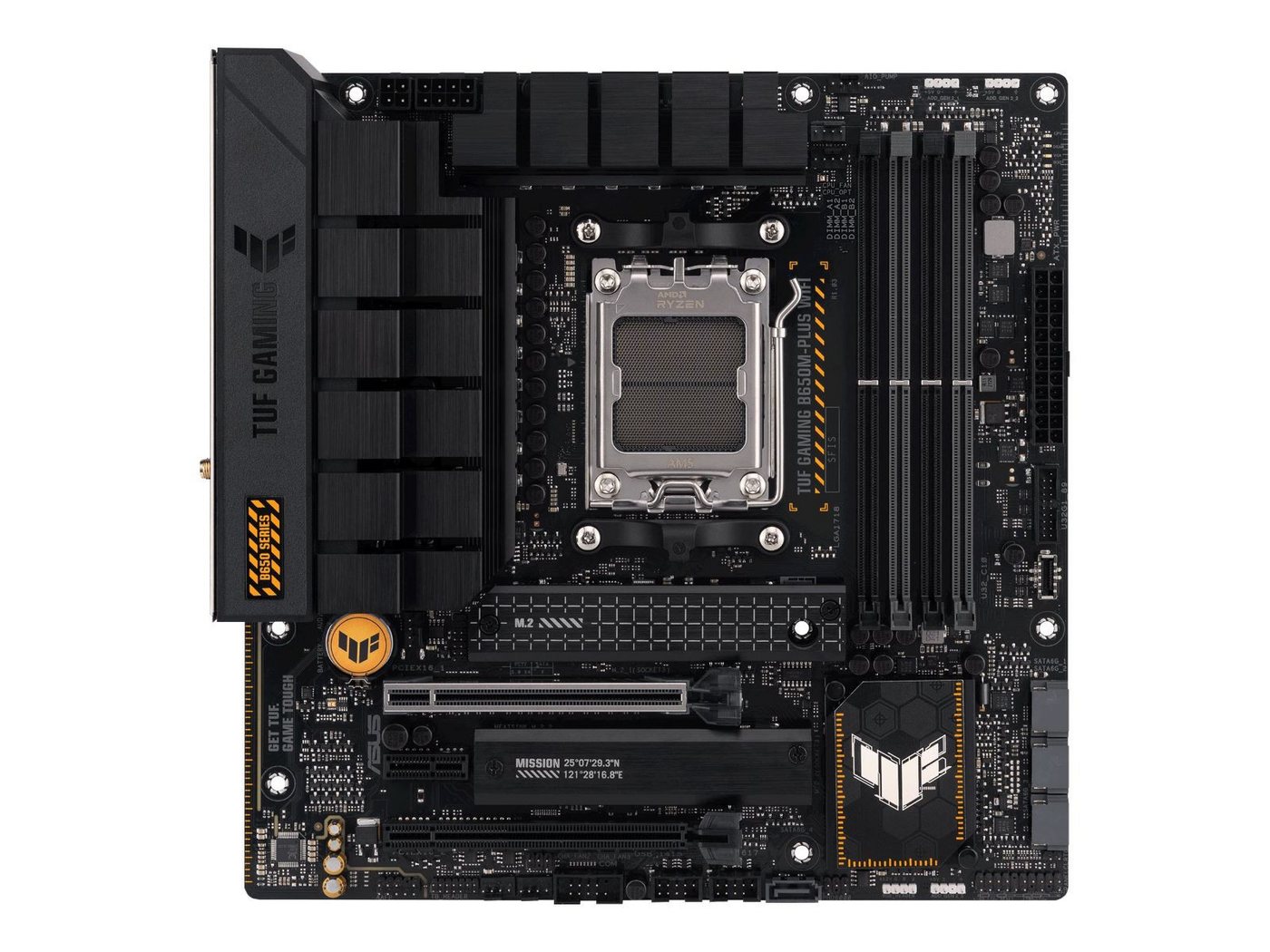 Asus TUF GAMING B650M-PLUS//AM5,B650,USB3.2 GEN 2X2,MB Mainboard Asus TUF GAMING B650M-PLUS//AM5,B650,USB3.2 GEN 2X2,MB Mainboard von Asus
