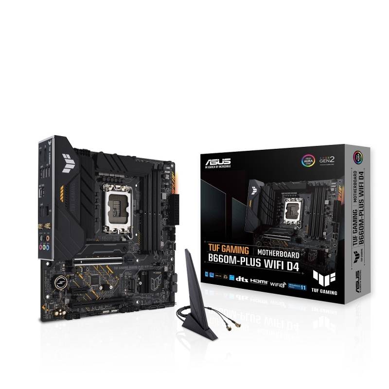 Asus TUF GAMING B660M-PLUS WIFI D4 Mainboard von Asus